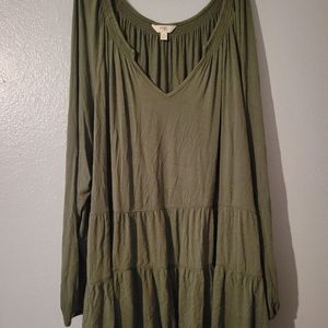 Hunter Green plus top